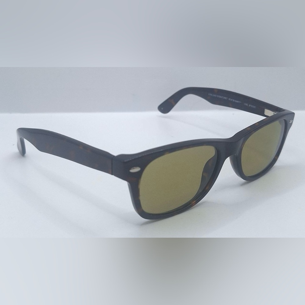Kirkland Signature Garden Grove KS #126 Tortoise Oval Sunglasses Frames Only